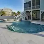 Lux Project 5 custom oasis pool with spa