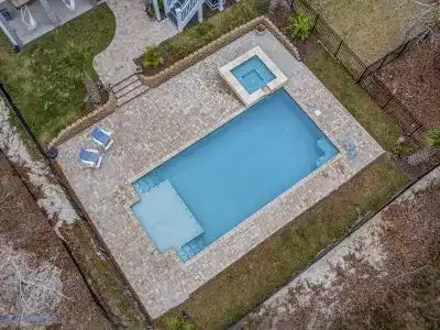 Lux Project 4 custom pool and spa