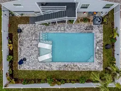 Lux Project 3 custom pool and spa