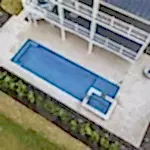 Lux Project 7 custom rectangular pool and spa