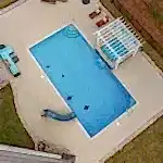 Lux Project 6 custom spa and pool with slide